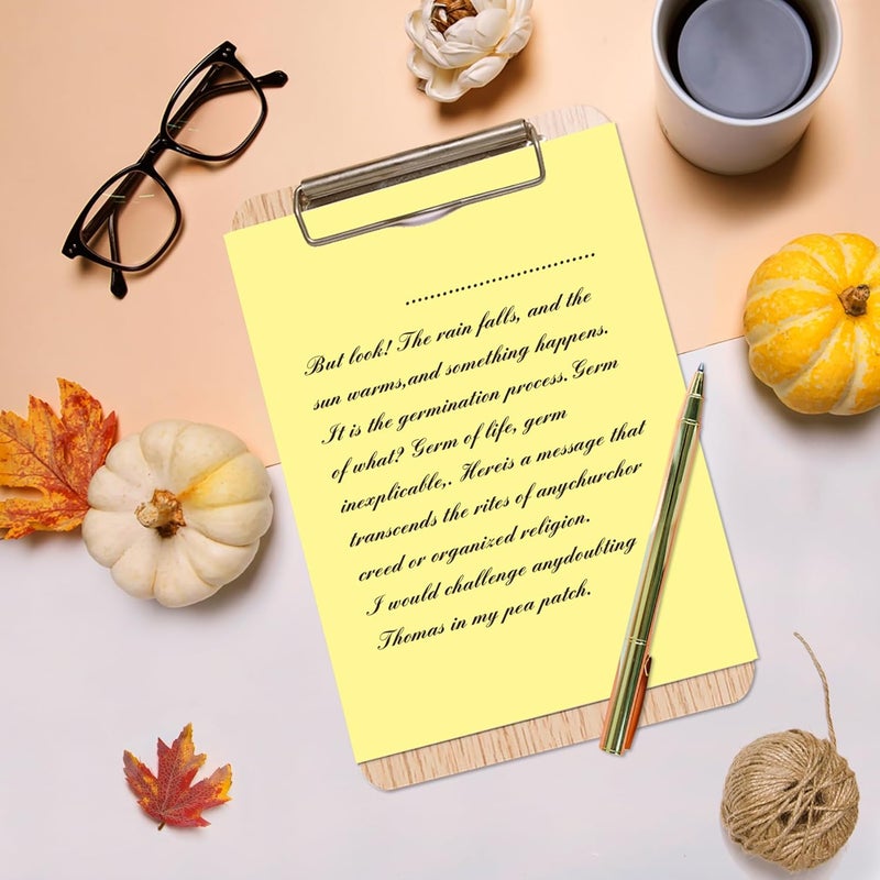 WritePads Veritas Colored Copy Paper,Multi-Purpose paper,Colored Printer Paper 8.5” x 11”, 20 lb / 75 GSM, Canary 200 Sheets (1 Reams)，Made in USA - Image 3